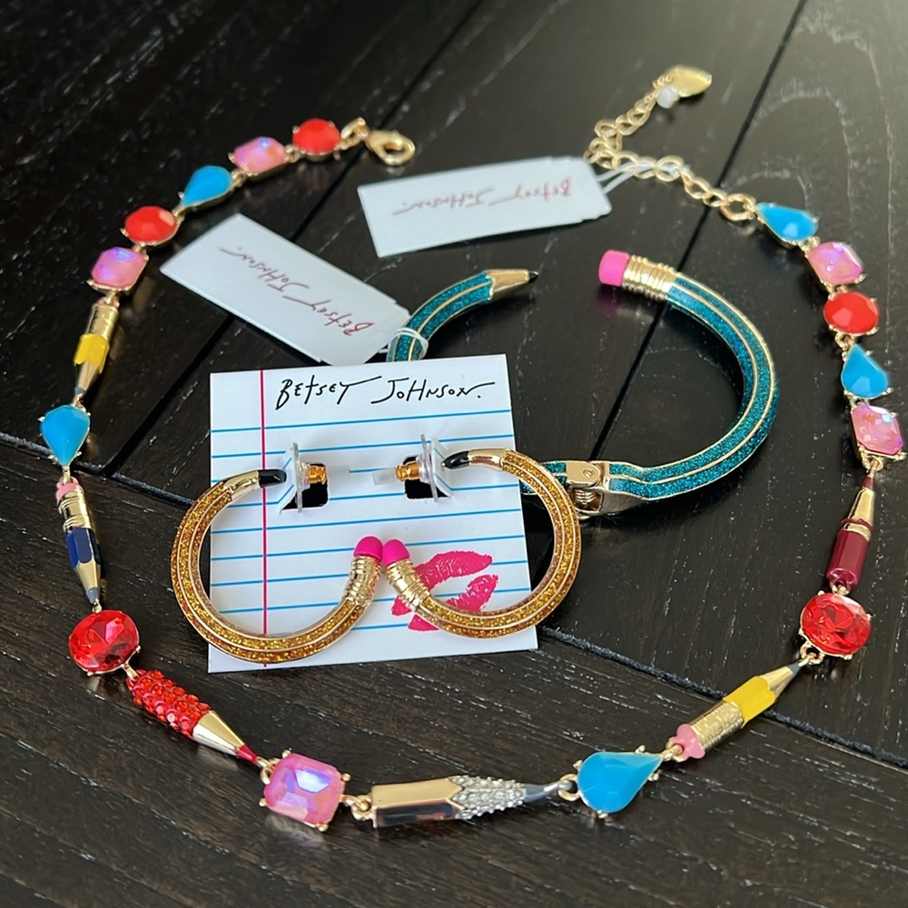 Betsey Johnson Multicolor Jewelry Collection - Picture 4 of 7